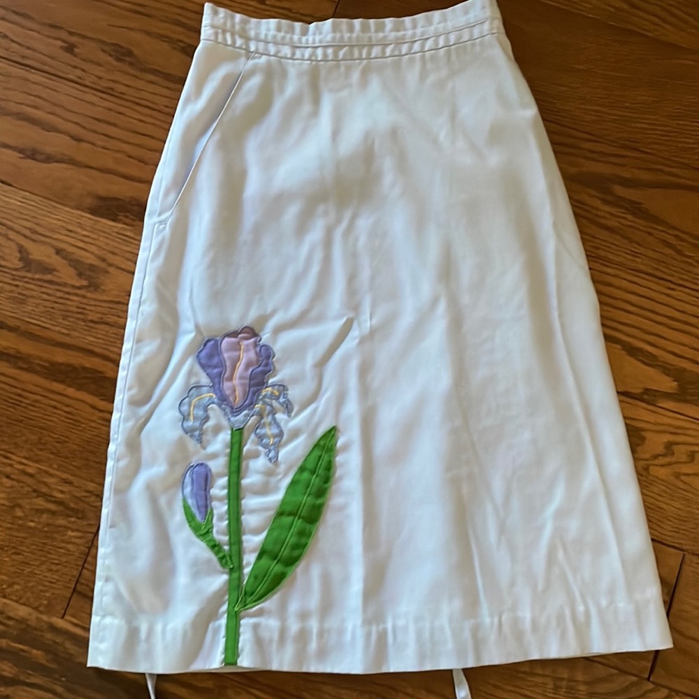 Vintage novelty wrap skirt